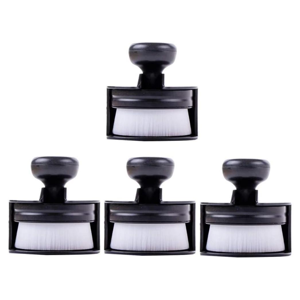 Yoseng Cepillos de Mezcla de Tinta 4 Piezas Punta Plana