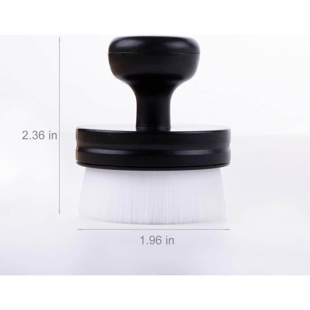 Yoseng Cepillos de Mezcla de Tinta 4 Piezas Punta Plana