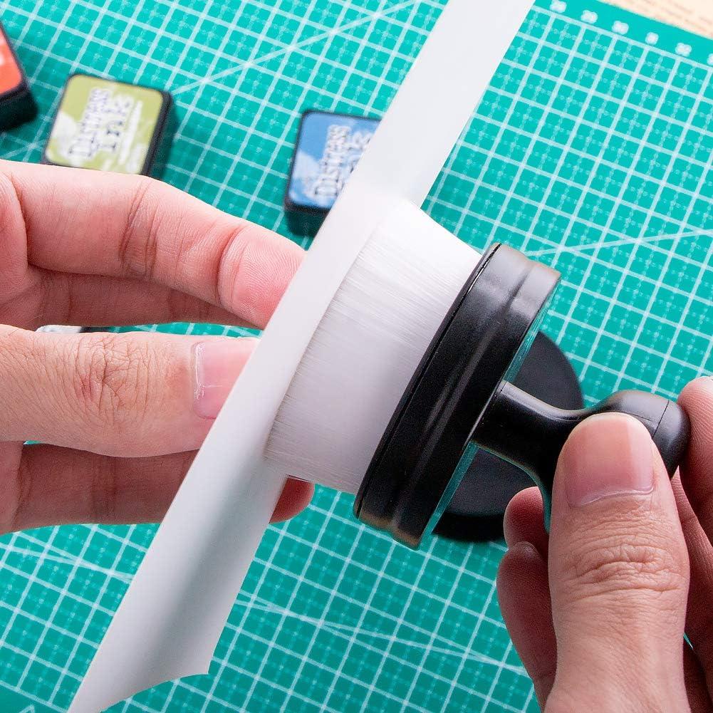 Yoseng Cepillos de Mezcla de Tinta 4 Piezas Punta Plana