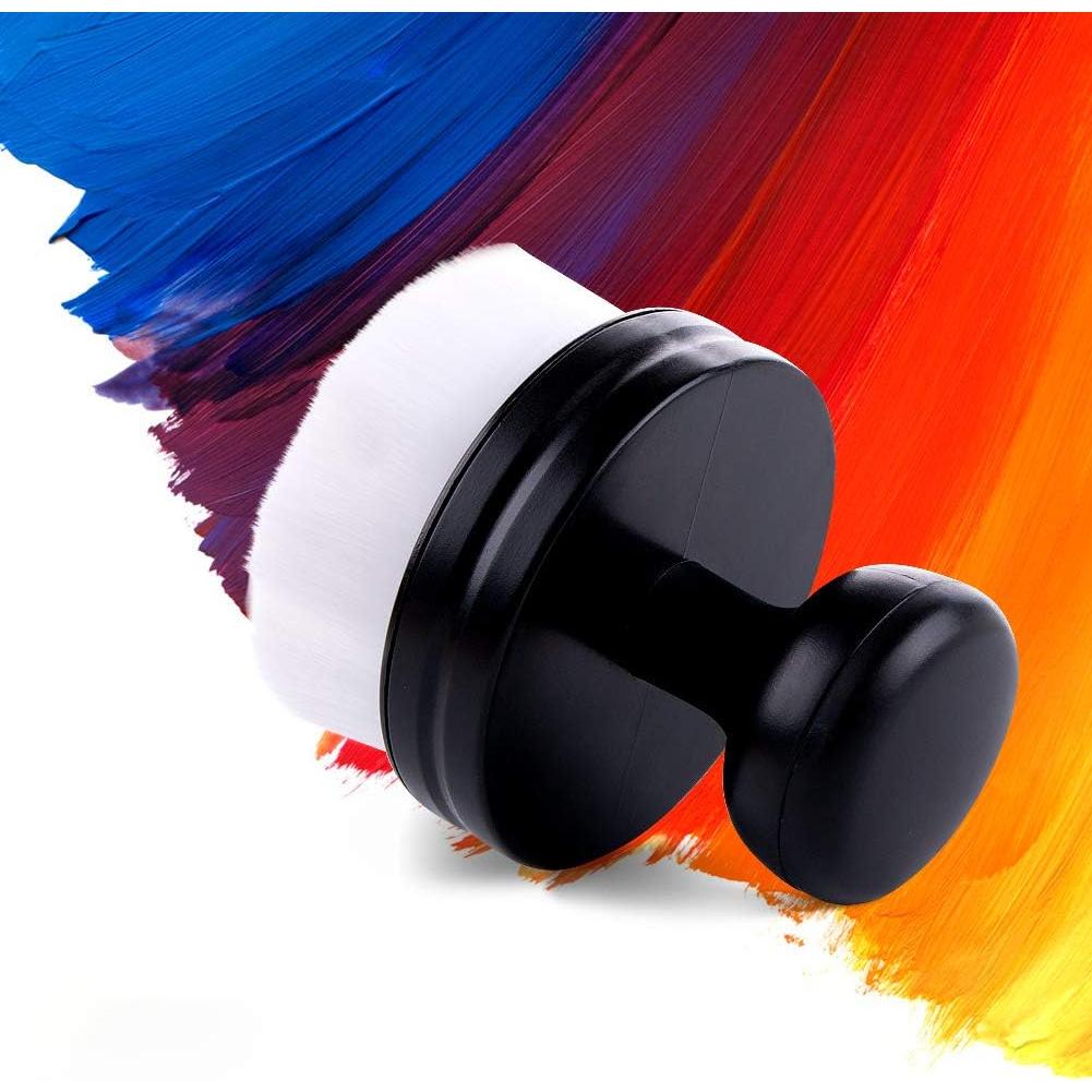 Yoseng Cepillos de Mezcla de Tinta 4 Piezas Punta Plana