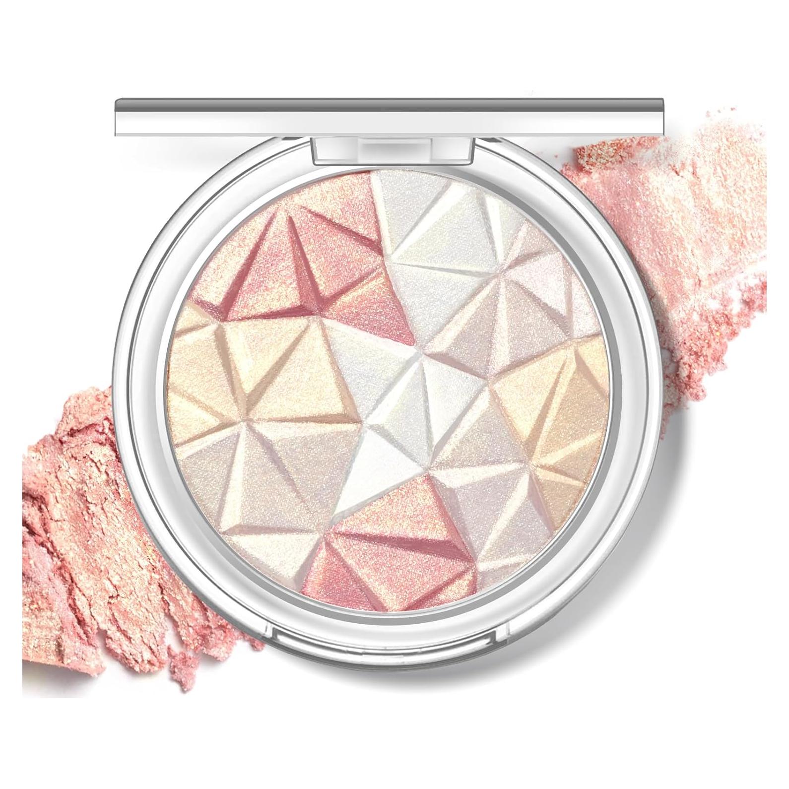 Paleta de Iluminador Facial HOSAILY Multicromo 4 Colores