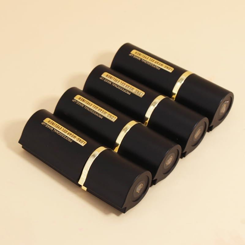 Delineador de Ojos Negro Goth BANGFENG 2 Pcs Impermeable