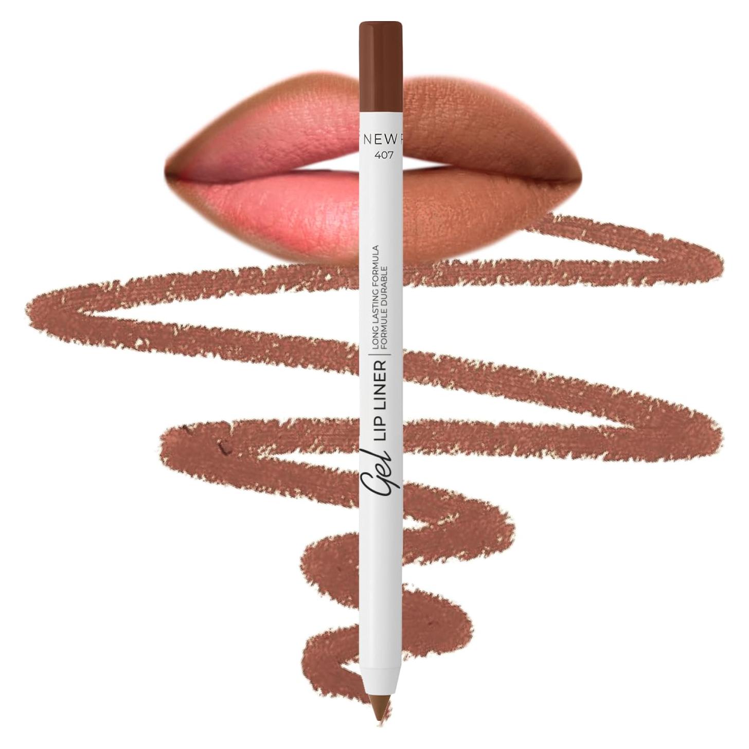 Lápiz Delineador de Labios Lamel Matte Gel Rosa Ceniza 1.7g