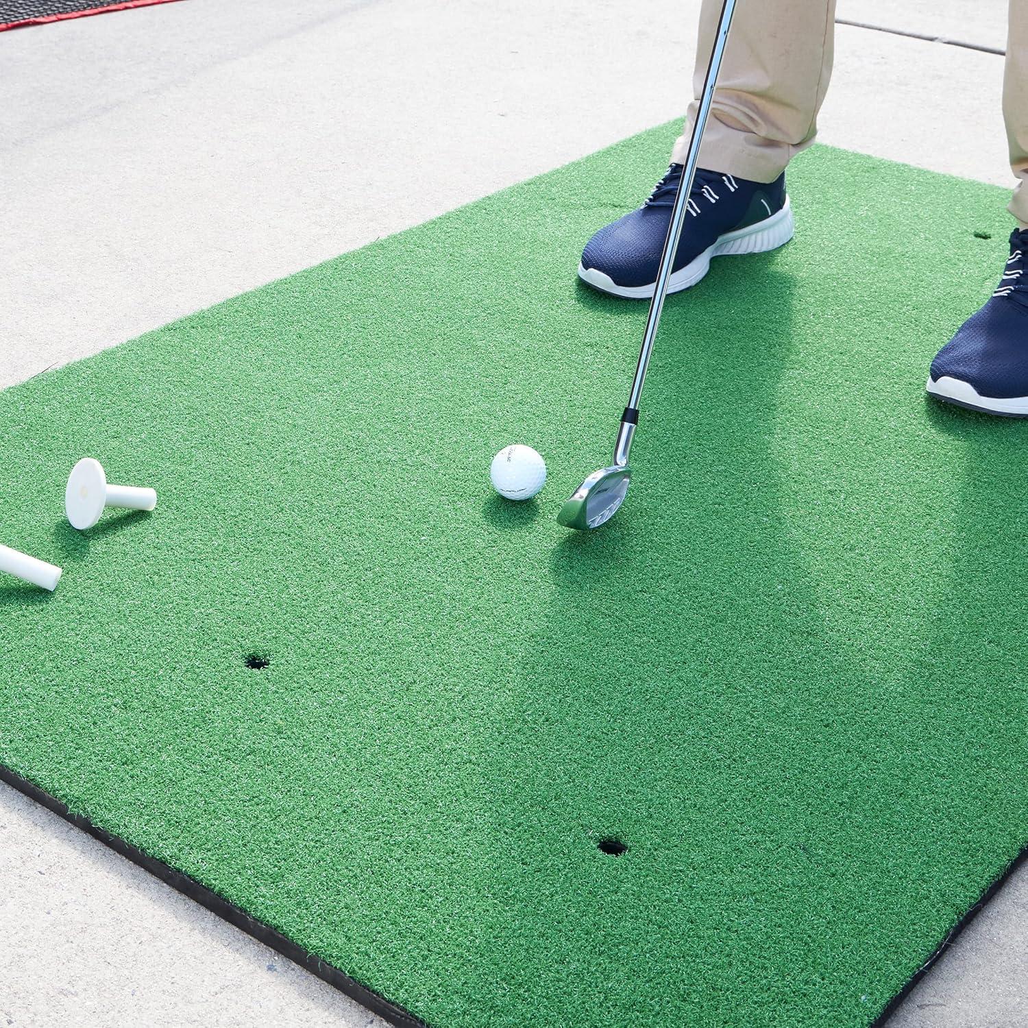 Alfombra de Golf Wakeman 1,52x0,91m con 6 Tees