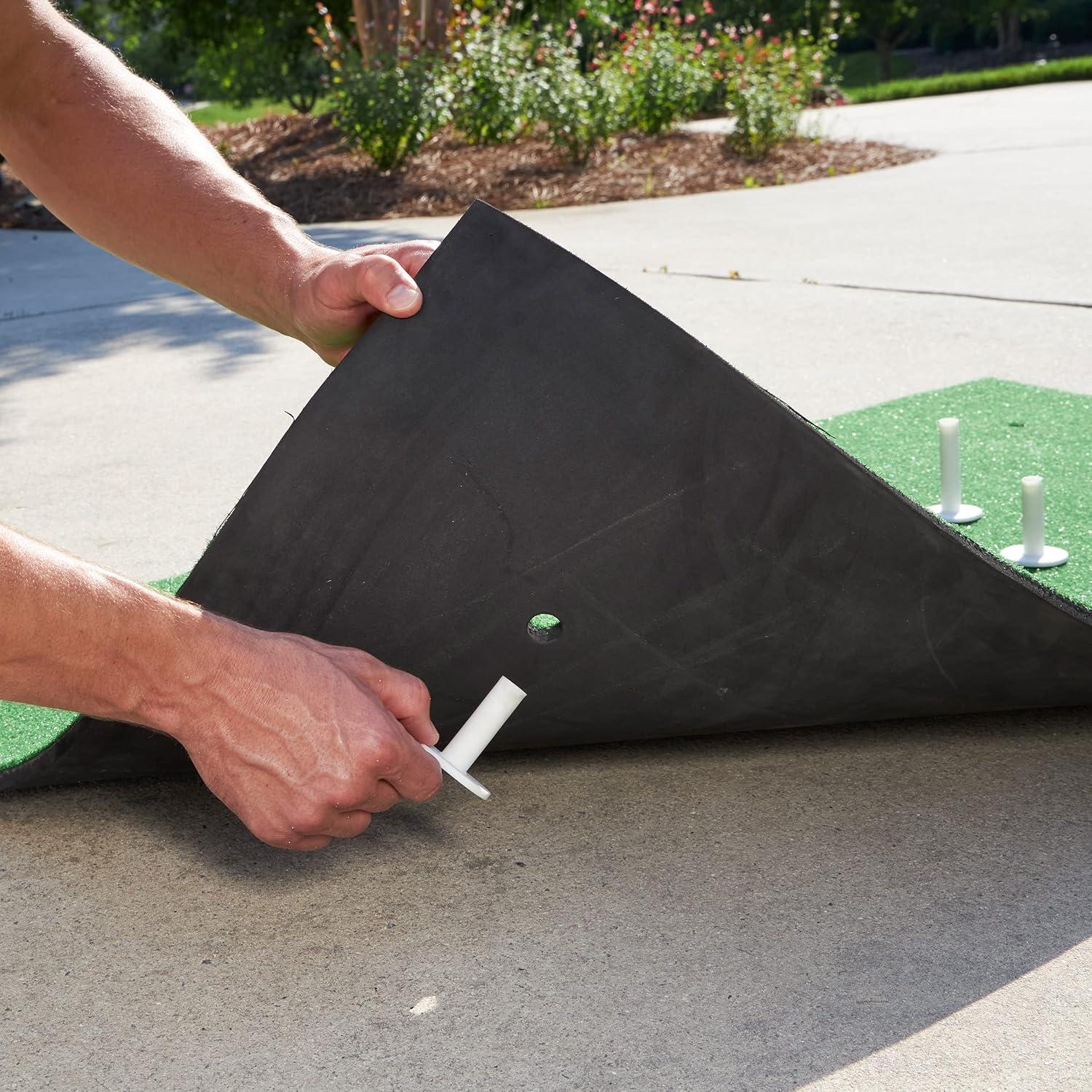 Alfombra de Golf Wakeman 1,52x0,91m con 6 Tees