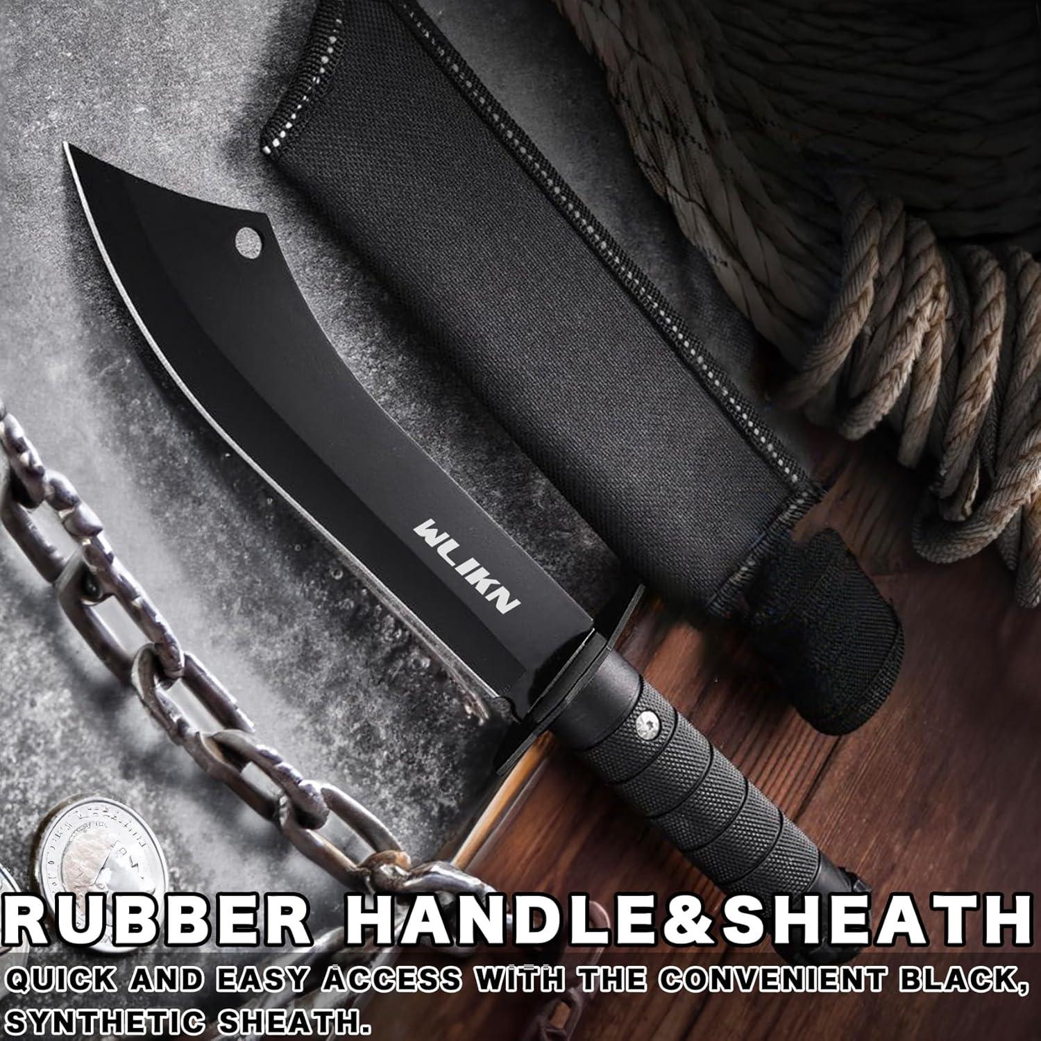 Cuchillo de Supervivencia Wlikn TD-02-BLK-IR-US 30cm Acero