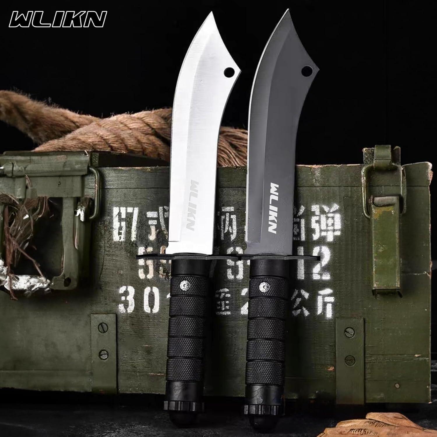 Cuchillo de Supervivencia Wlikn TD-02-BLK-IR-US 30cm Acero