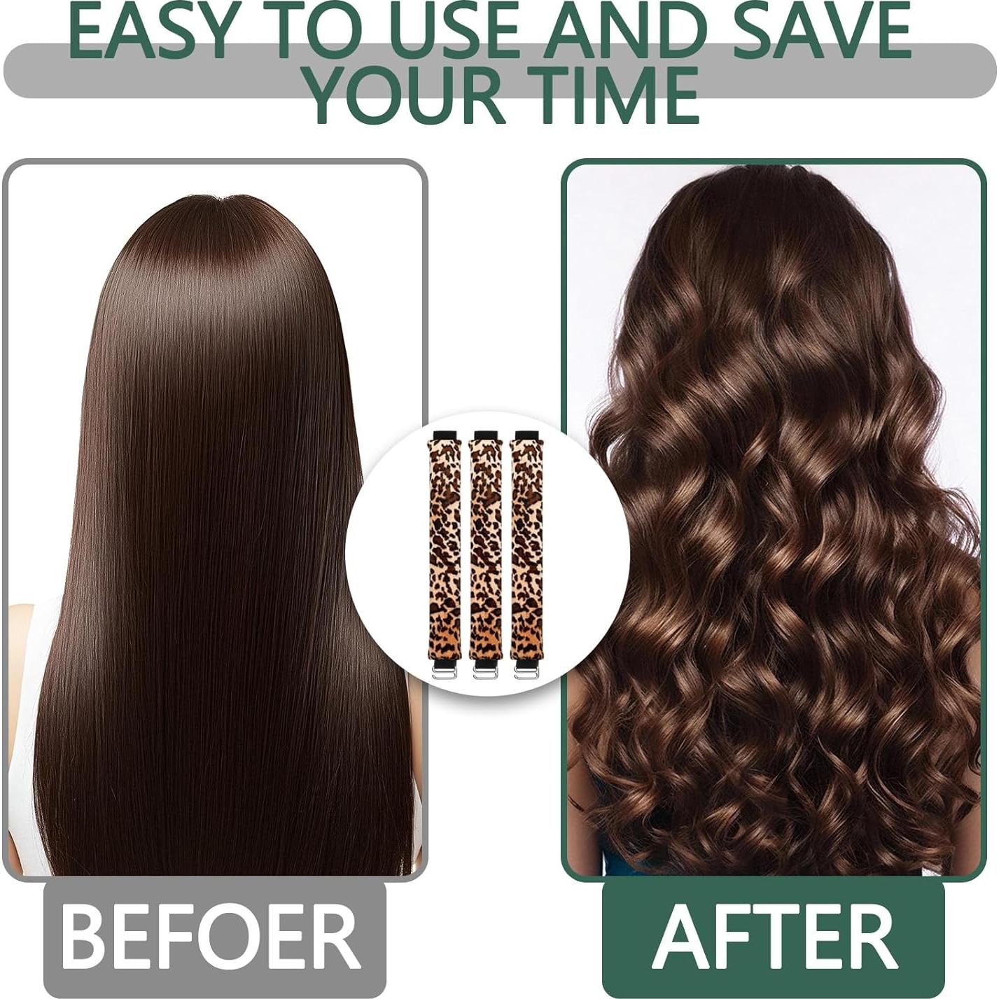 Rizador de Cabello Sin Calor ZEYER - 3 Varillas Nocturnas