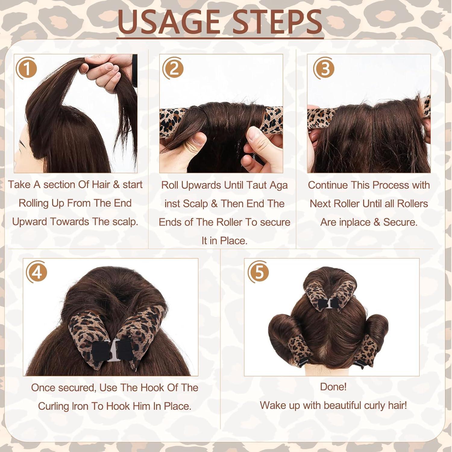 Rizador de Cabello Sin Calor ZEYER - 3 Varillas Nocturnas