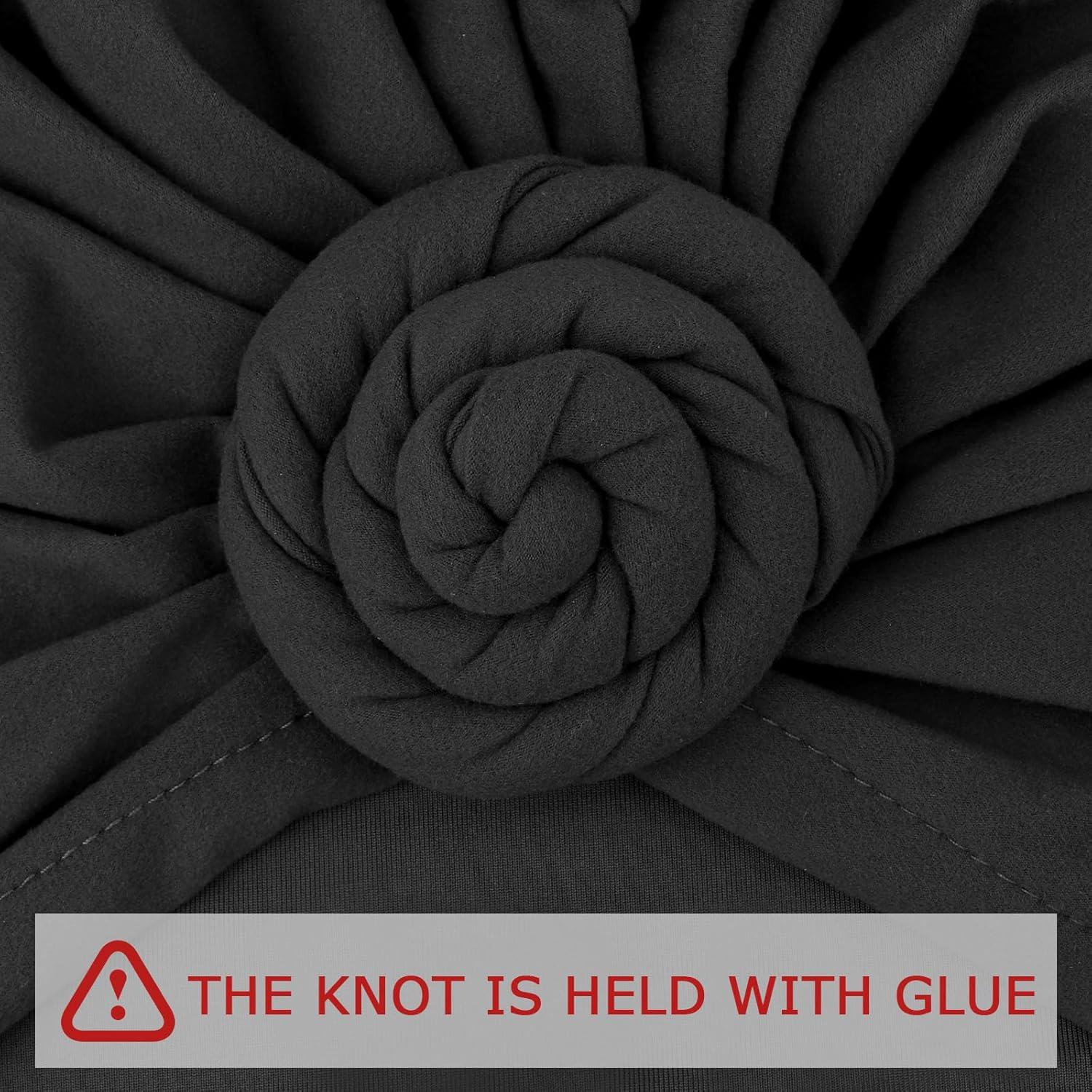 Gorro Turbante Pre-atado AQOKKA para Mujeres - Diseño Floral