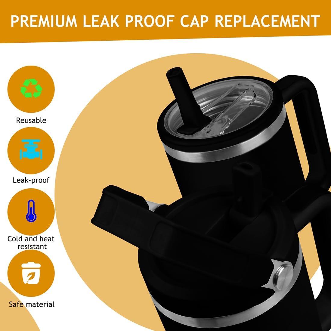 Tapa Reemplazo OXYWYAN para Taza Stanley 40 Oz Negra