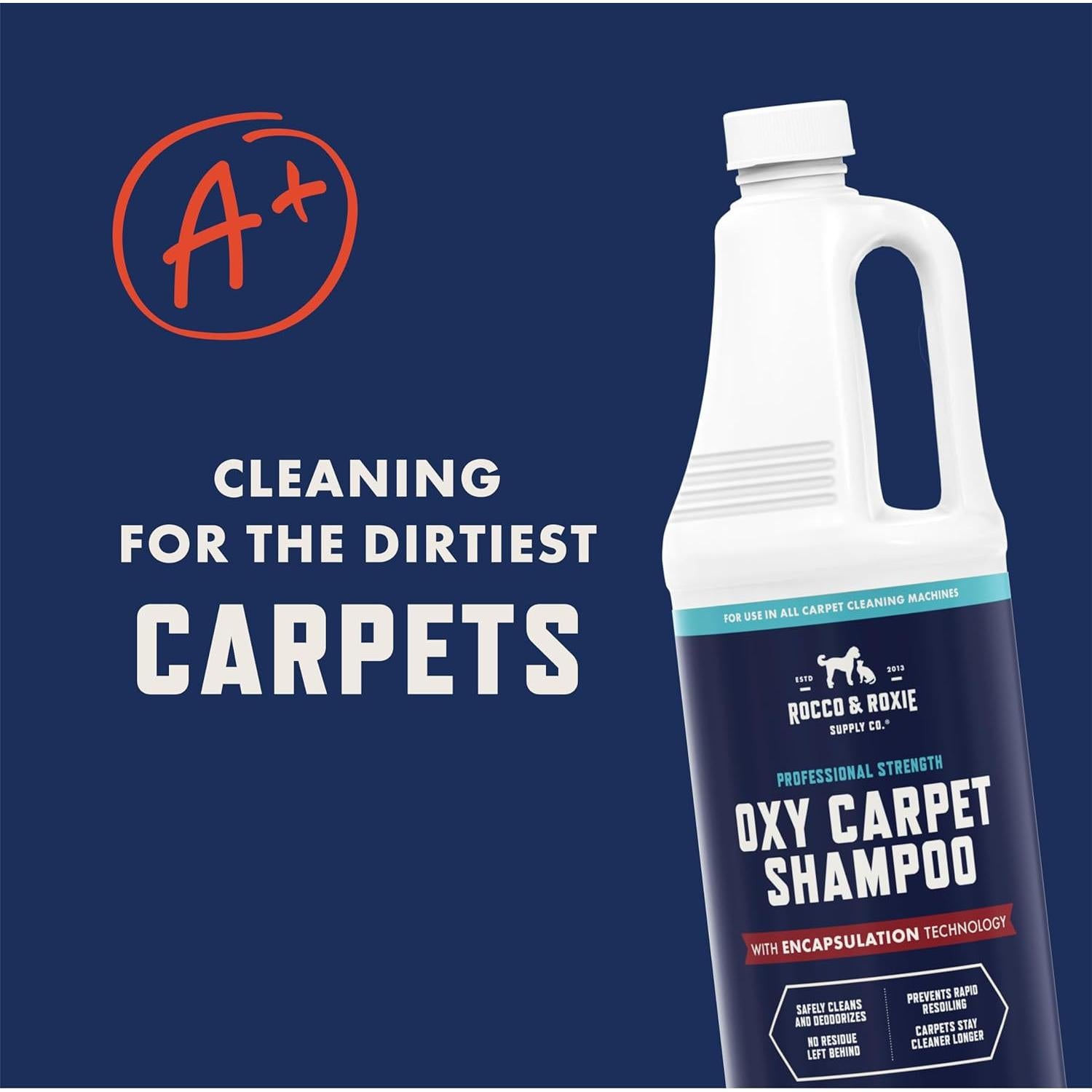 Limpiador de Alfombras Rocco & Roxie 946ml para Mascotas