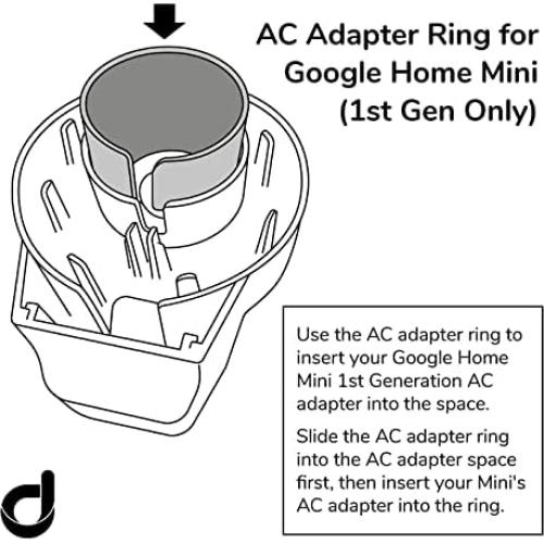Soporte de Montaje en Pared doqxD para Google Nest Mini
