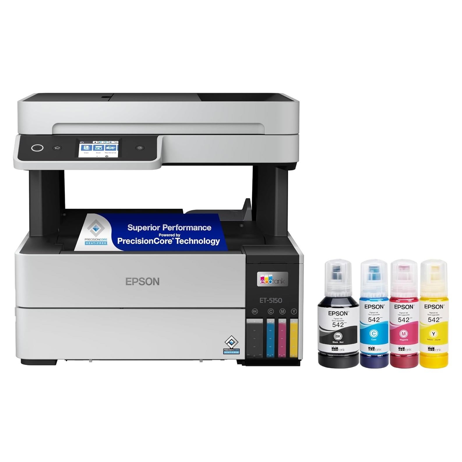 Impresora Epson EcoTank Pro ET-5150 Inalámbrica Todo-en-Uno
