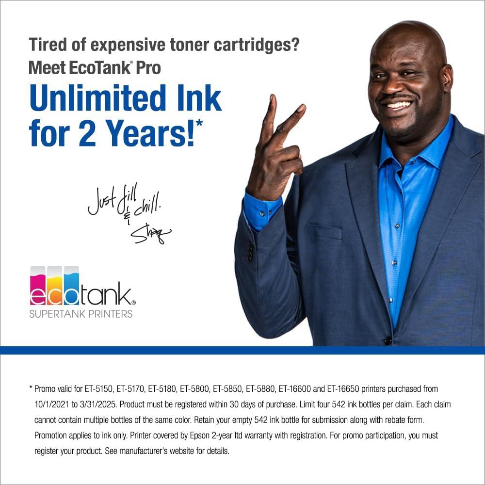 Impresora Epson EcoTank Pro ET-5150 Inalámbrica Todo-en-Uno