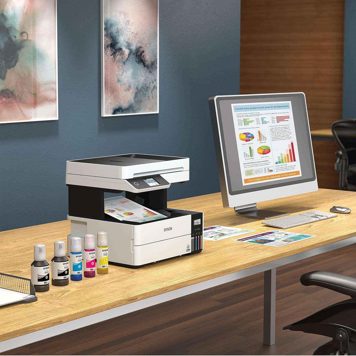 Impresora Epson EcoTank Pro ET-5150 Inalámbrica Todo-en-Uno
