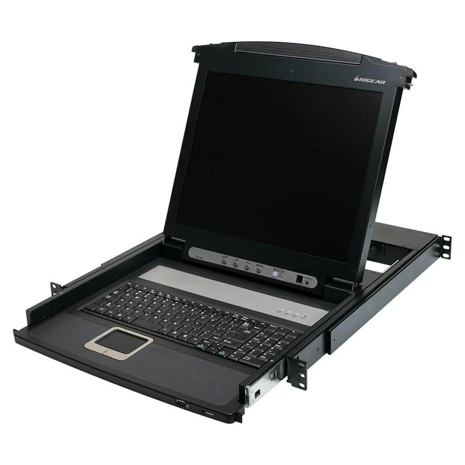 Consola KVM IOGEAR GCL1800 1 Puerto 17" LCD Teclado Táctil