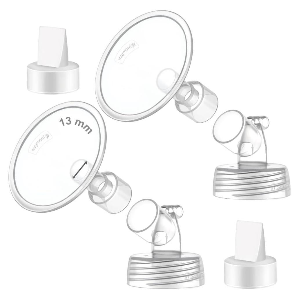 2 Piezas Flanges 13mm Maymom para Bomba Spectra S1/S2