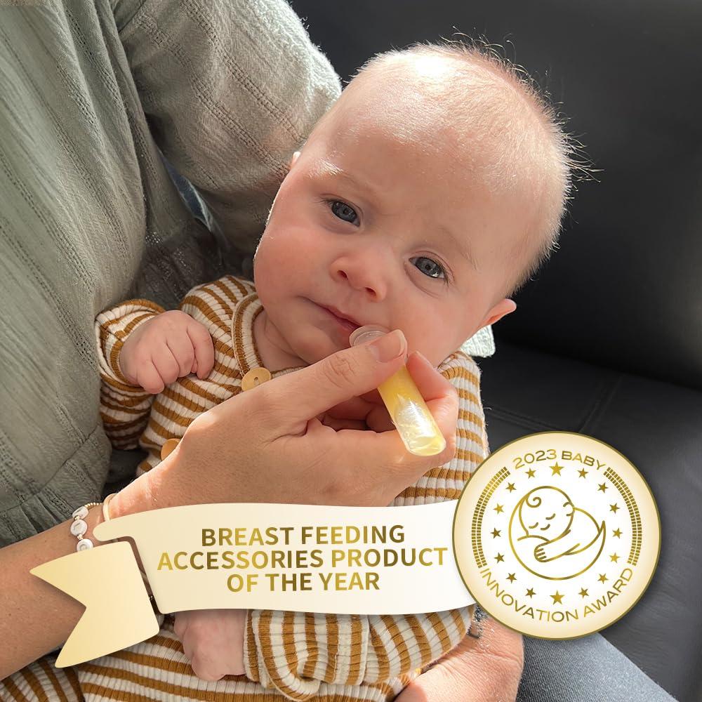 Kit Recolector de Calostro Haakaa 2 Piezas 4ml Silicona BPA Free