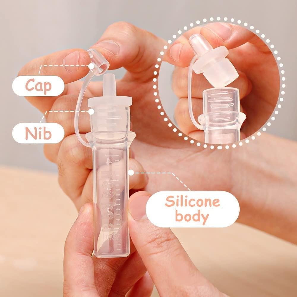 Kit Recolector de Calostro Haakaa 2 Piezas 4ml Silicona BPA Free