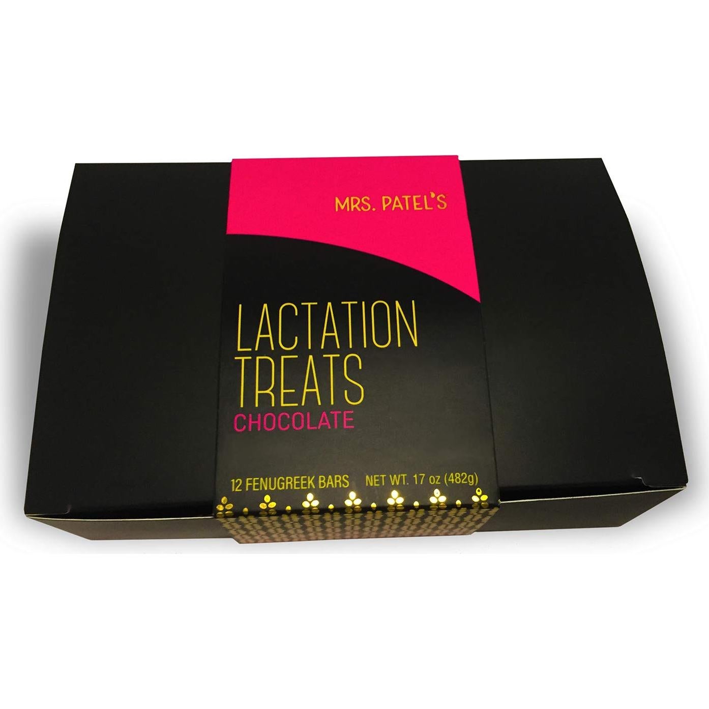 Barras de Lactancia Sra. Patel - 12 Unidades, Chocolate y Especias