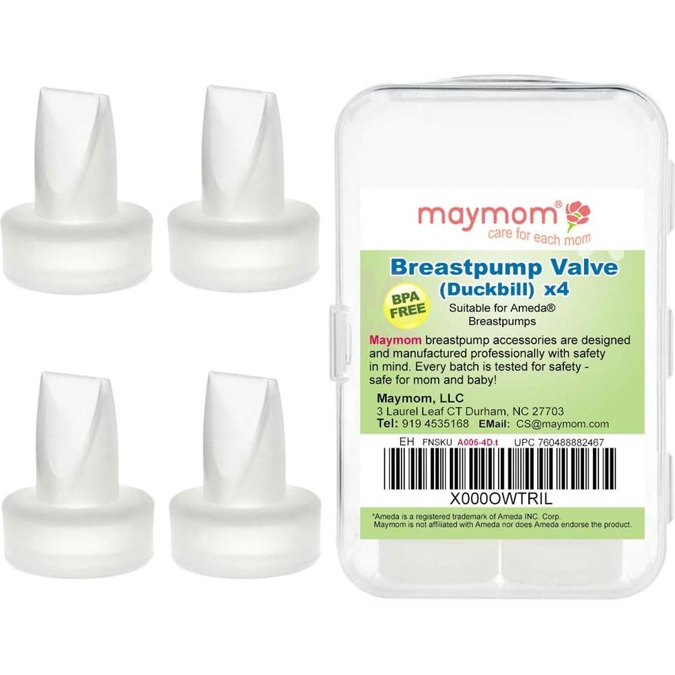 Válvula Duckbill de Reemplazo Maymom para Bombas Ameda - 4 Pcs
