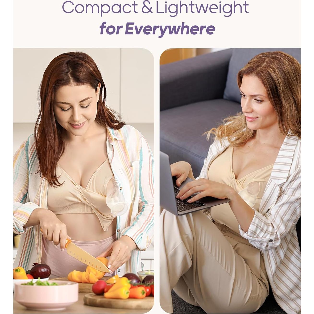 Bomba Manual de Silicona Nuliie 120ml Antifugas para Lactancia