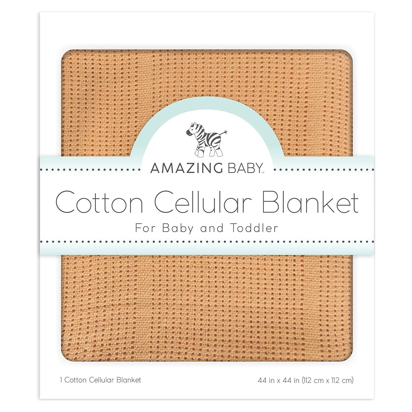 Manta Celular para Bebé Asombroso Bebé 112x112 cm Algodón