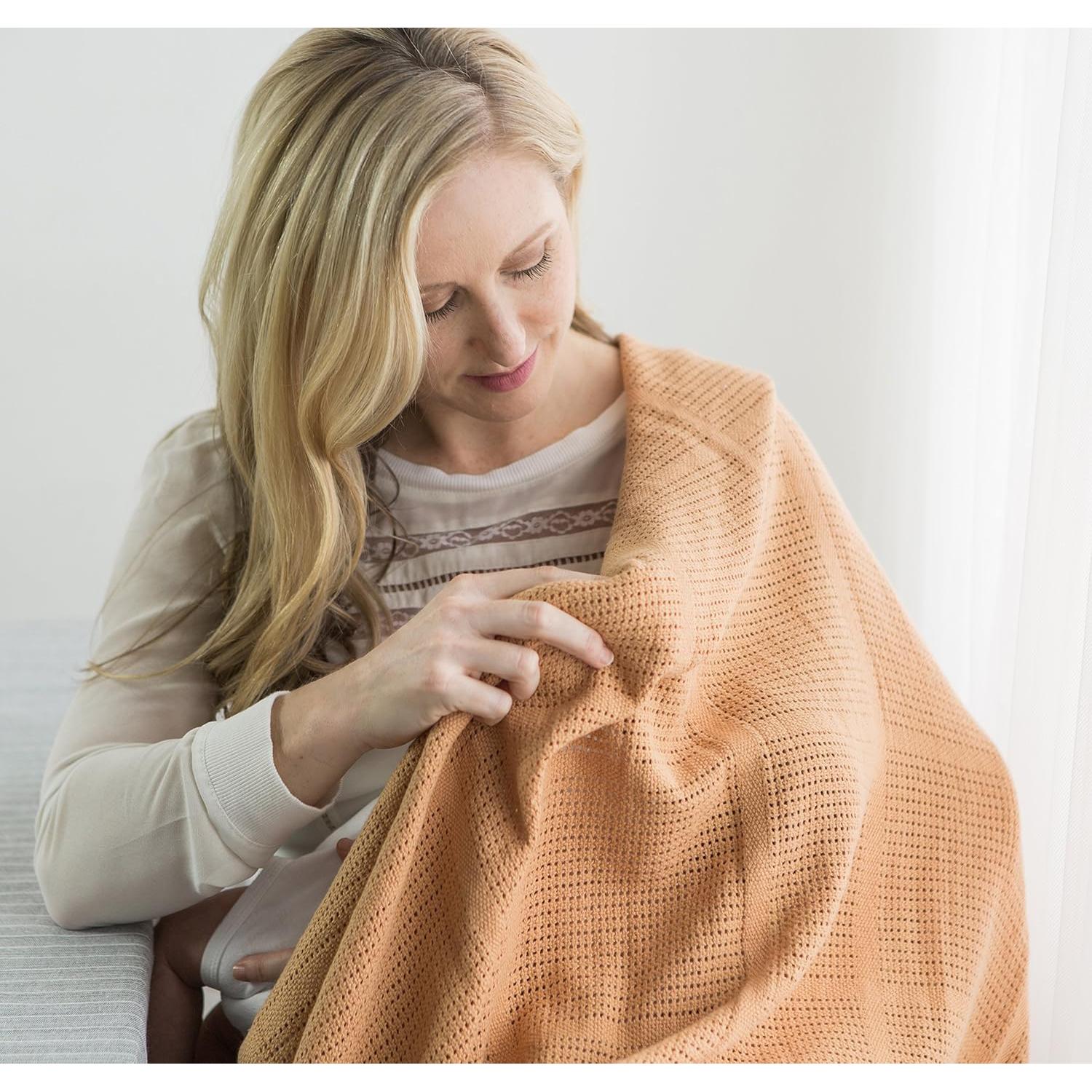 Manta Celular para Bebé Asombroso Bebé 112x112 cm Algodón