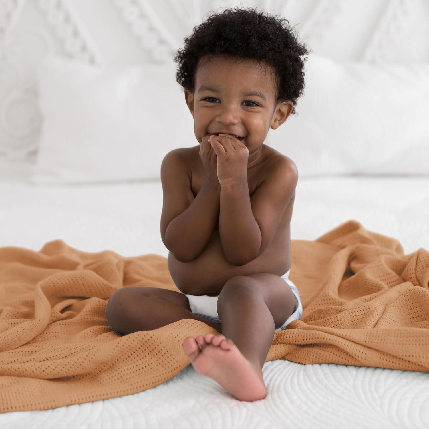 Manta Celular para Bebé Asombroso Bebé 112x112 cm Algodón