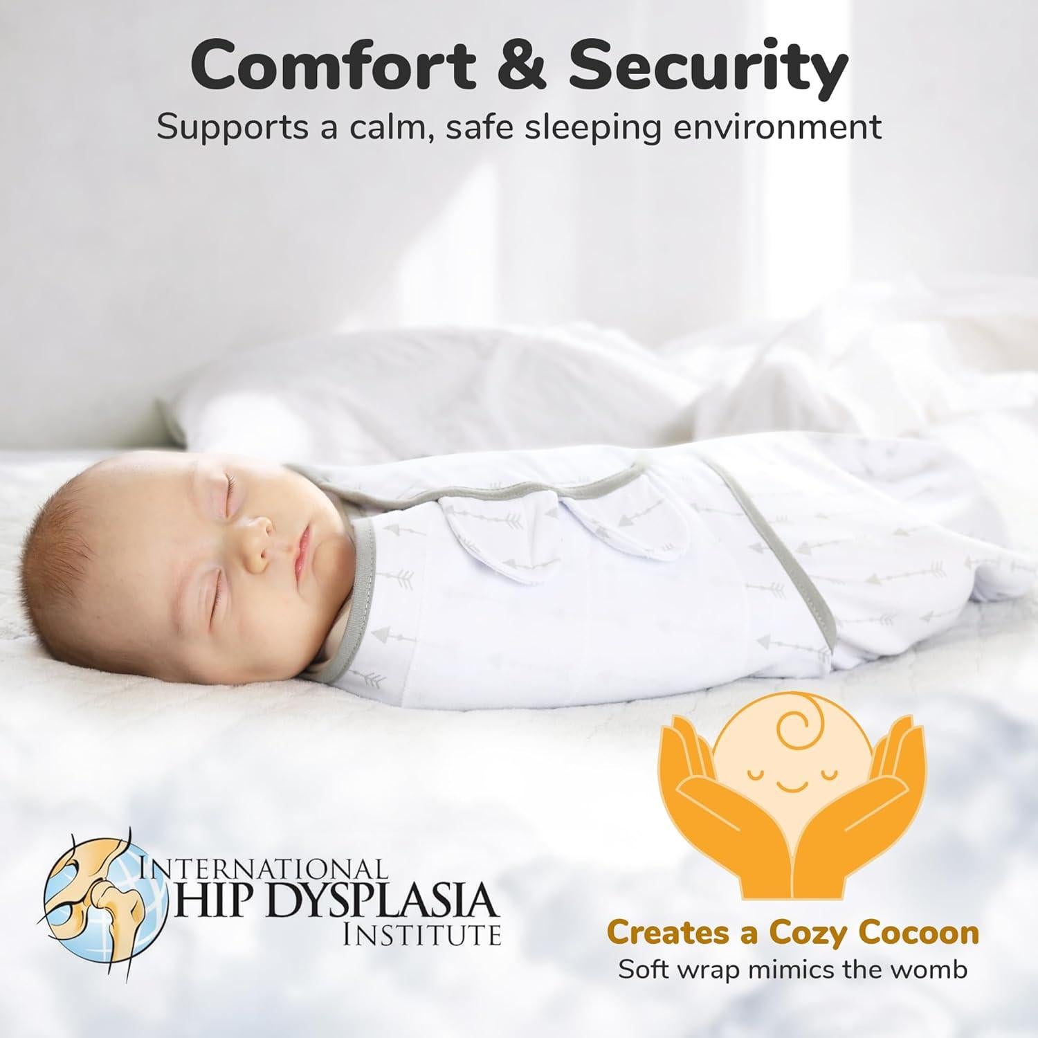 Saco de Envolver Mama Cheetah 100% Algodón Orgánico 1.8-3.2 kg