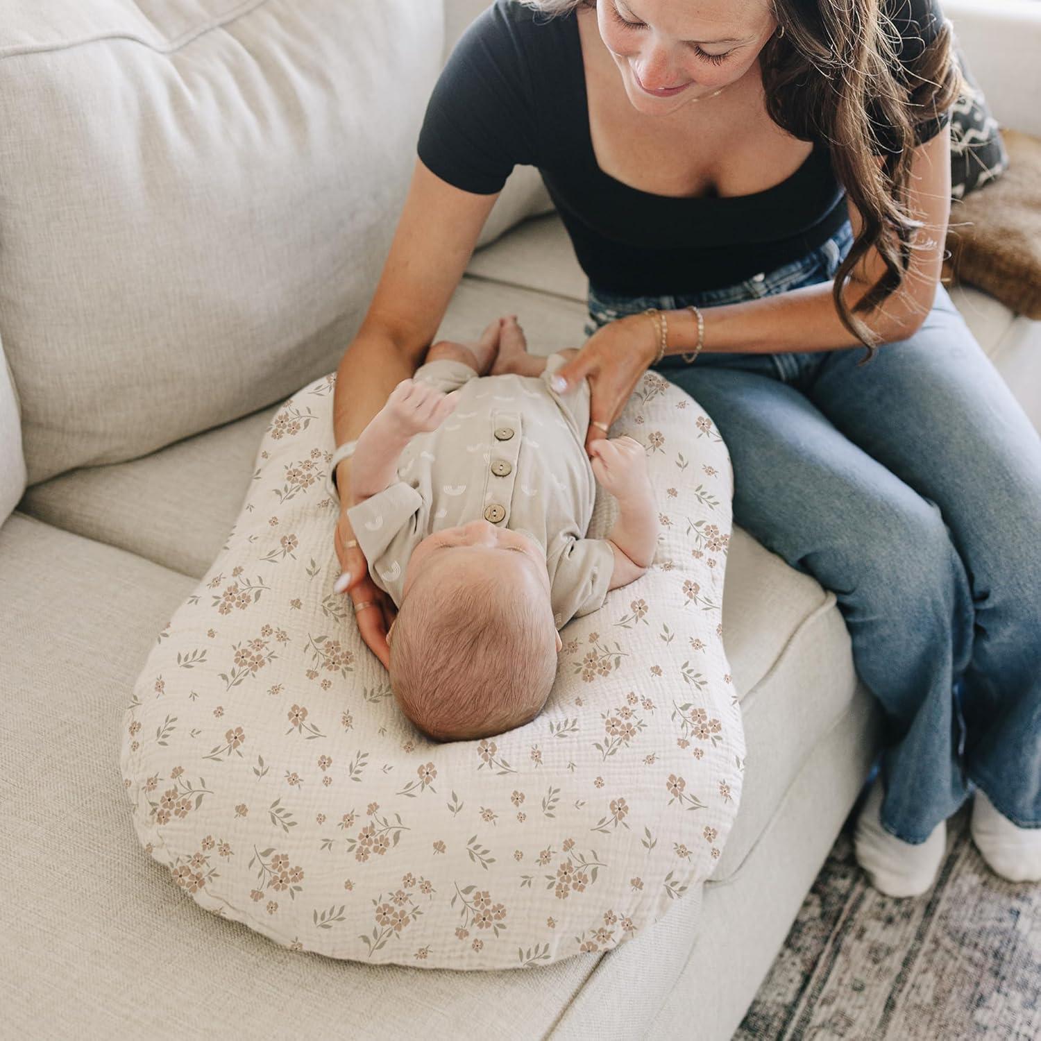 Cubierta para Lounger de Bebé Konssy 2 Pack 100% Algodón Rosa