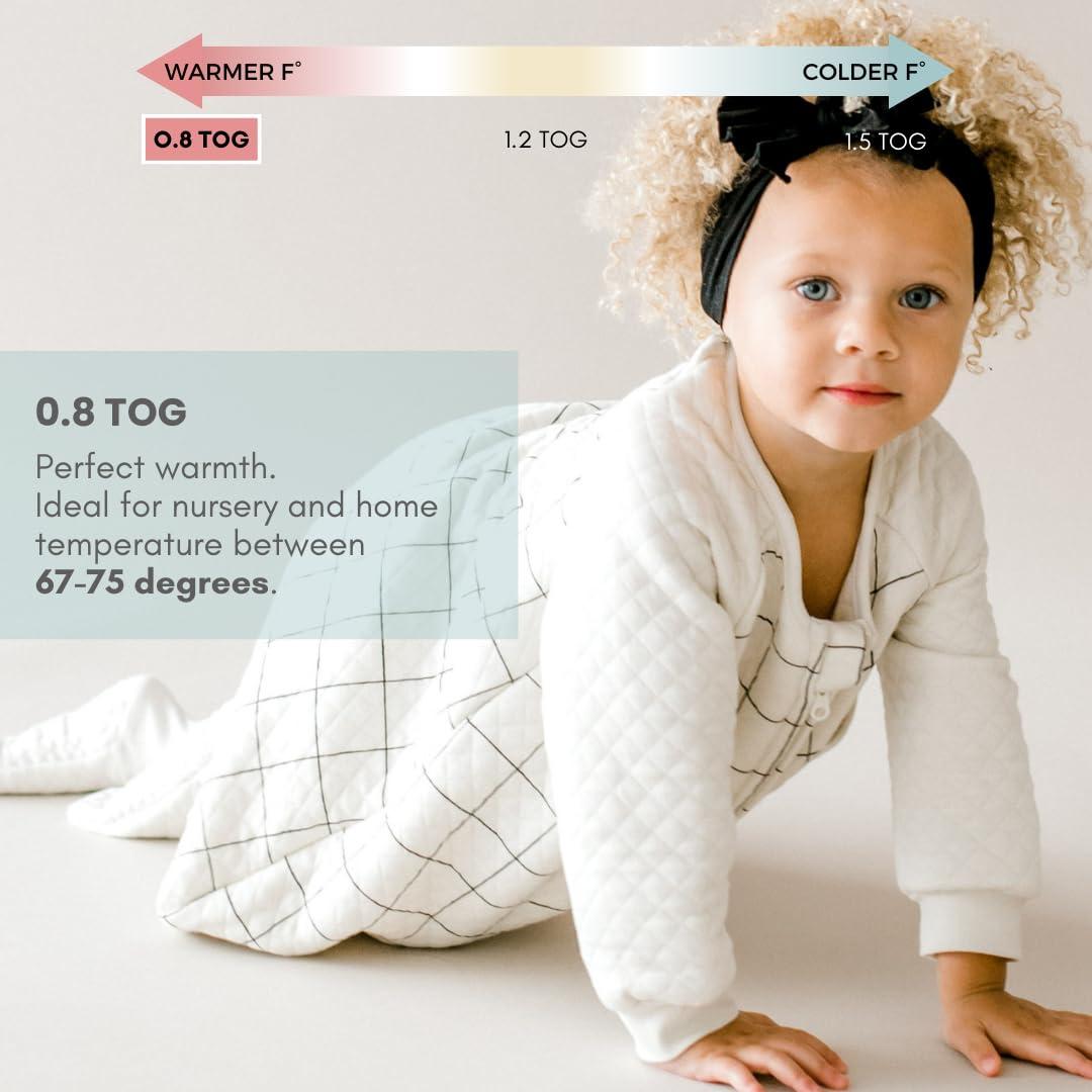 Saco de Sueño Tealbee Dreamsie 2T-3T A Cuadros 0.8 TOG