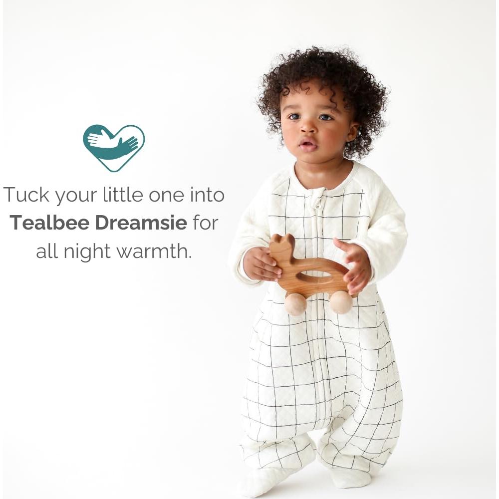 Saco de Sueño Tealbee Dreamsie 2T-3T A Cuadros 0.8 TOG