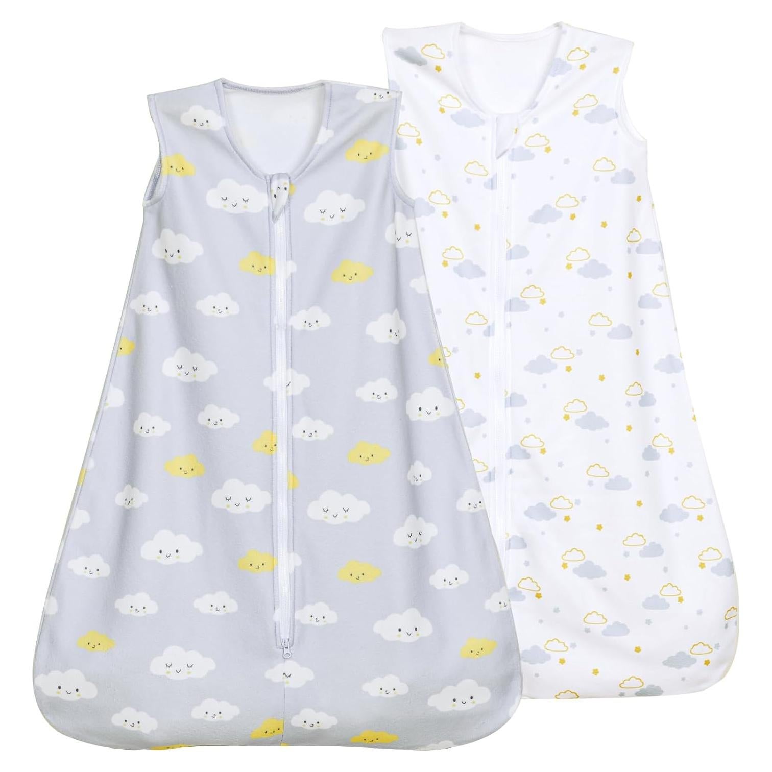 Sacos de dormir David's Kids para bebés 6-12 meses nubes