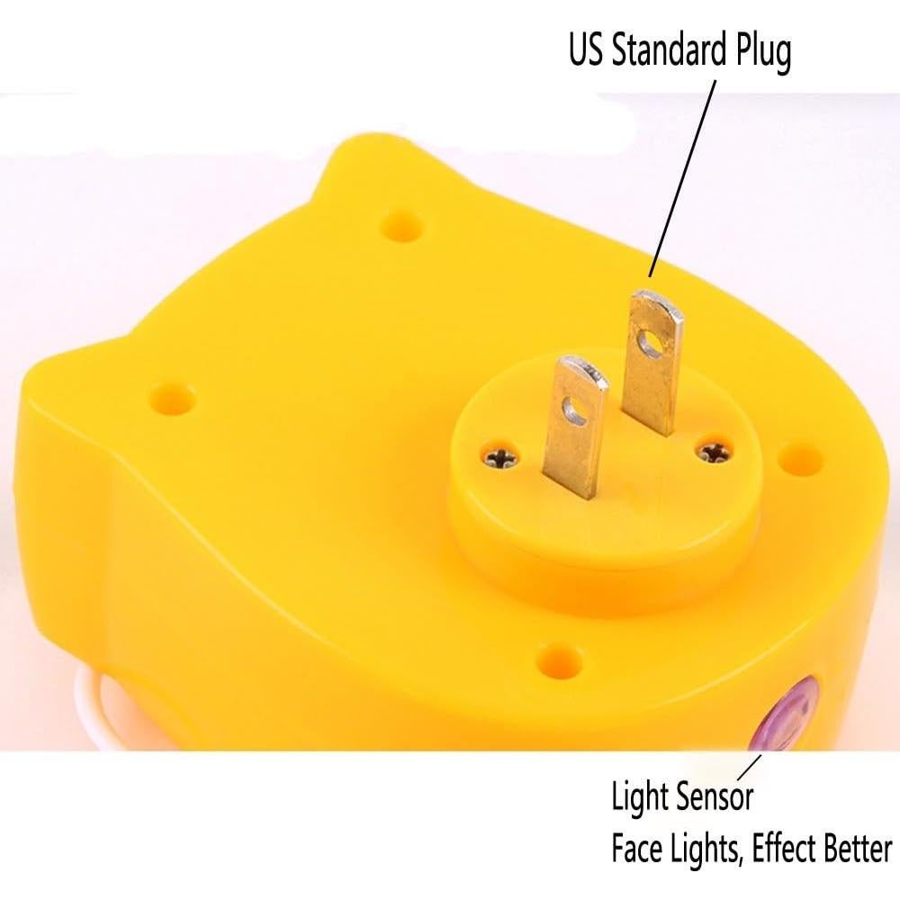 Luz Nocturna LED FuWinet 2 Pcs Sensor Automático Niños