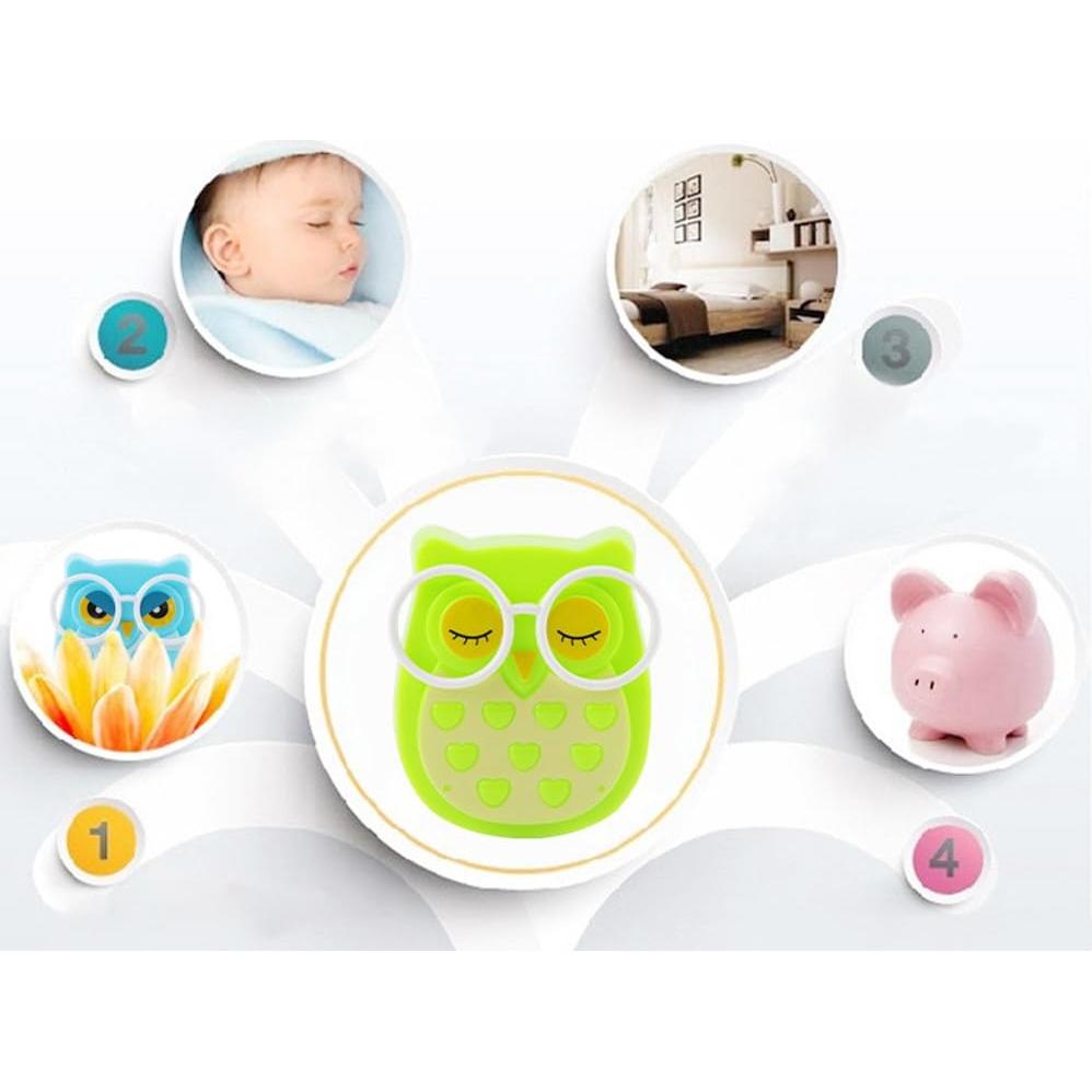 Luz Nocturna LED FuWinet 2 Pcs Sensor Automático Niños