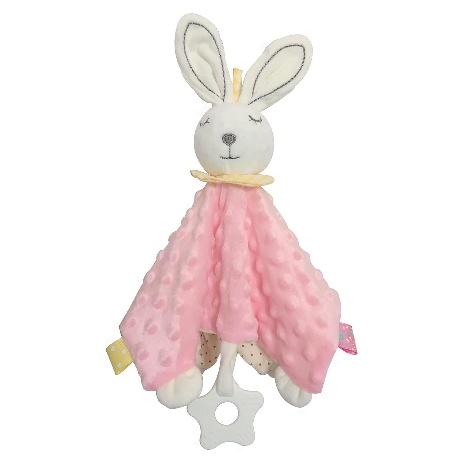 Manta de Seguridad de Conejito Rosa Upalupa 33cm Suave