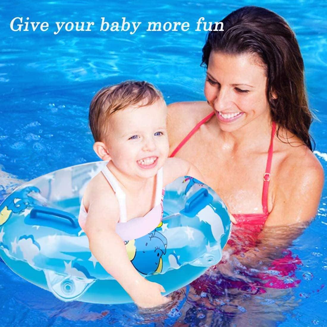 Flotador Inflable para Bebé AIYUENCICI Elefante Azul 18.14kg