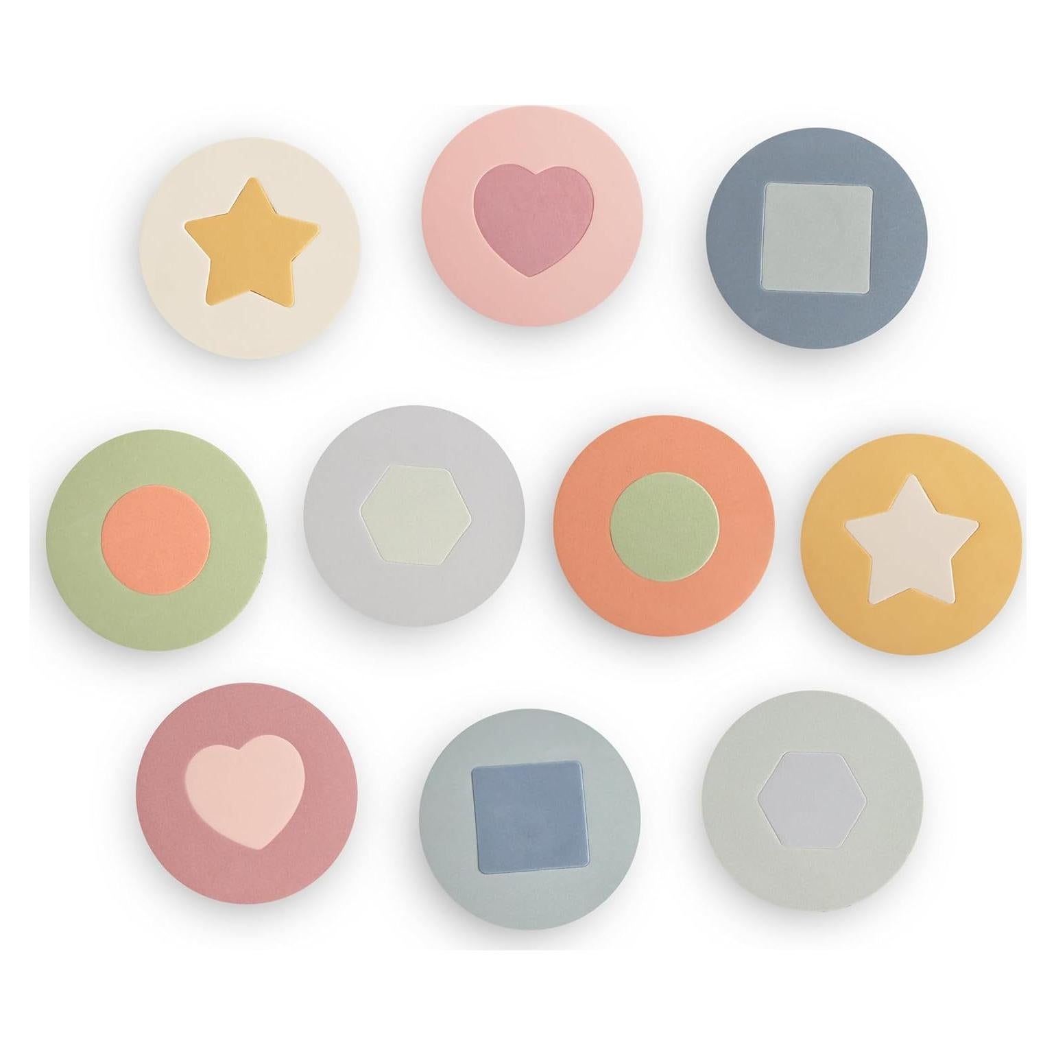 Rompecabezas de espuma Mushie 10 piezas para baño 3 años+