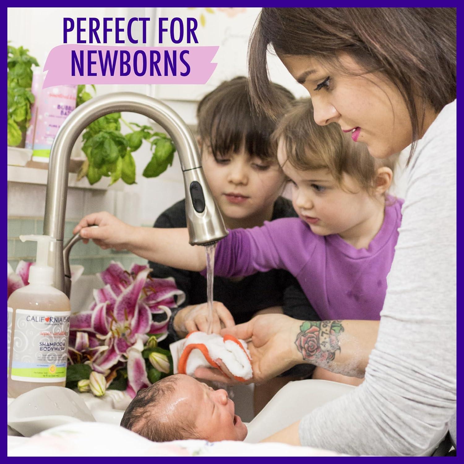 Champú y Gel de Baño California Baby 250 mL Hipoalergénico