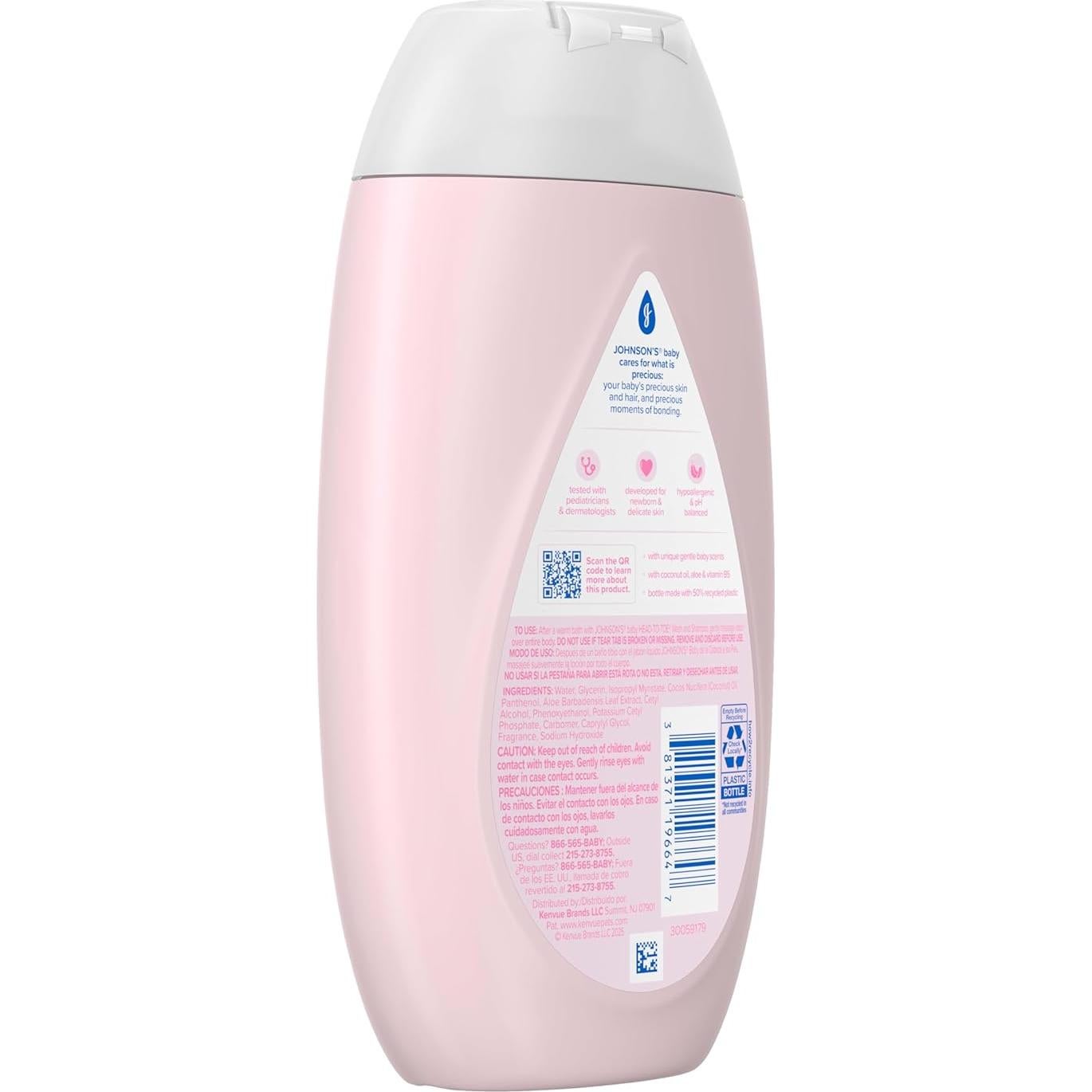 Loción Hidratante Suave Johnson's Baby 403.6 ml con Coco