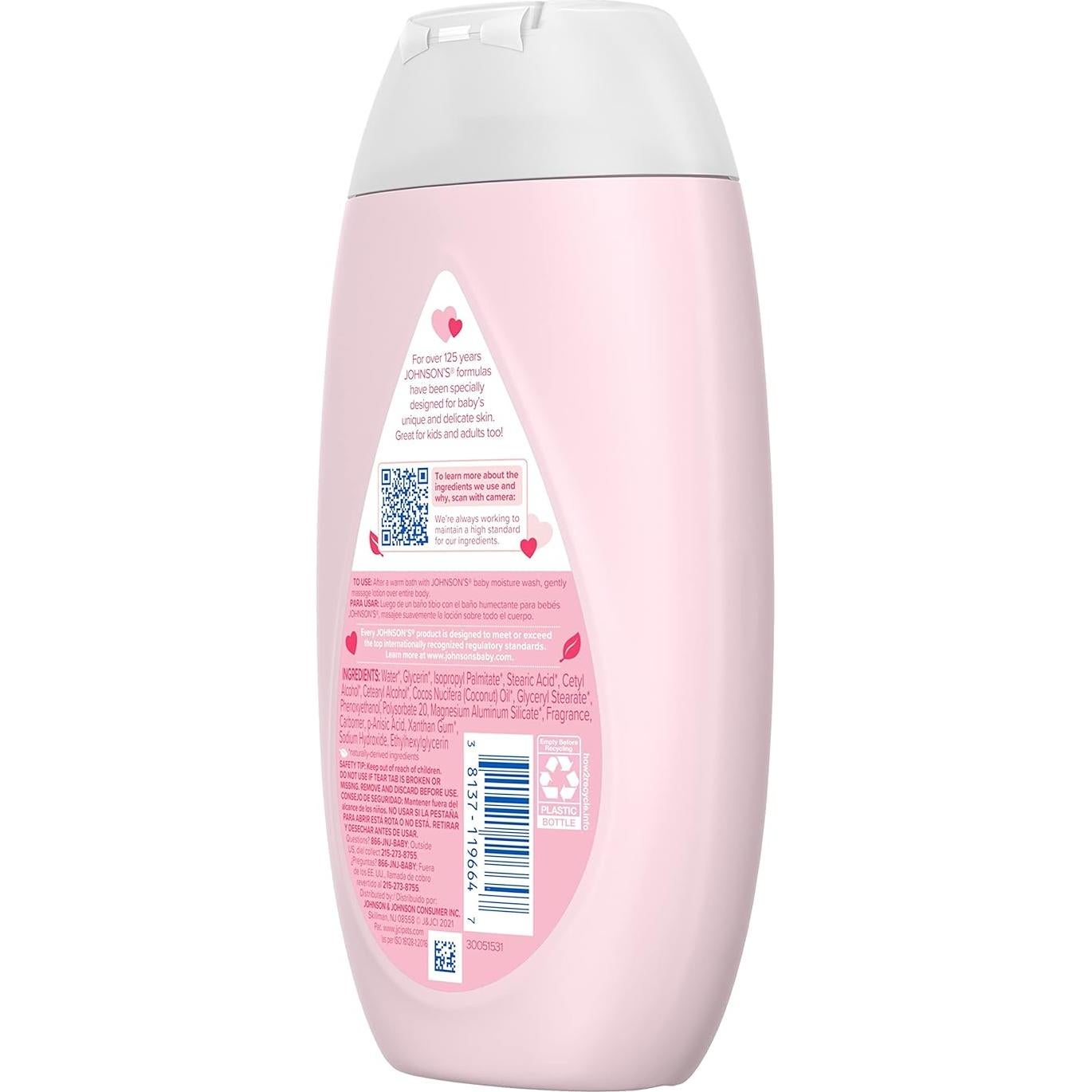 Loción Hidratante Suave Johnson's Baby 403.6 ml con Coco