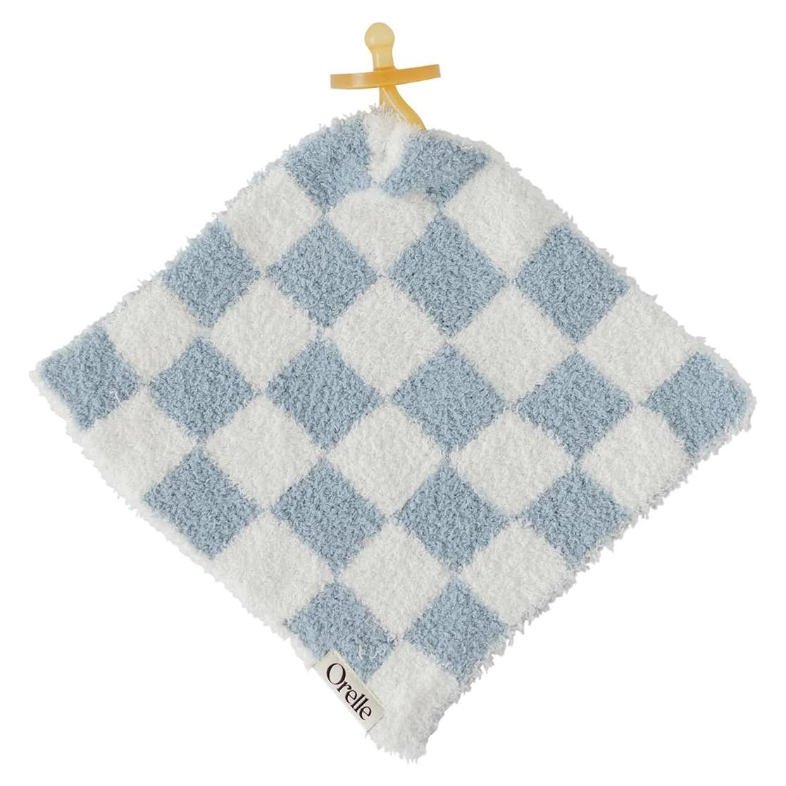 Manta de Chupete Orelle Baby Azul | Microfibra Suave 22.86 cm