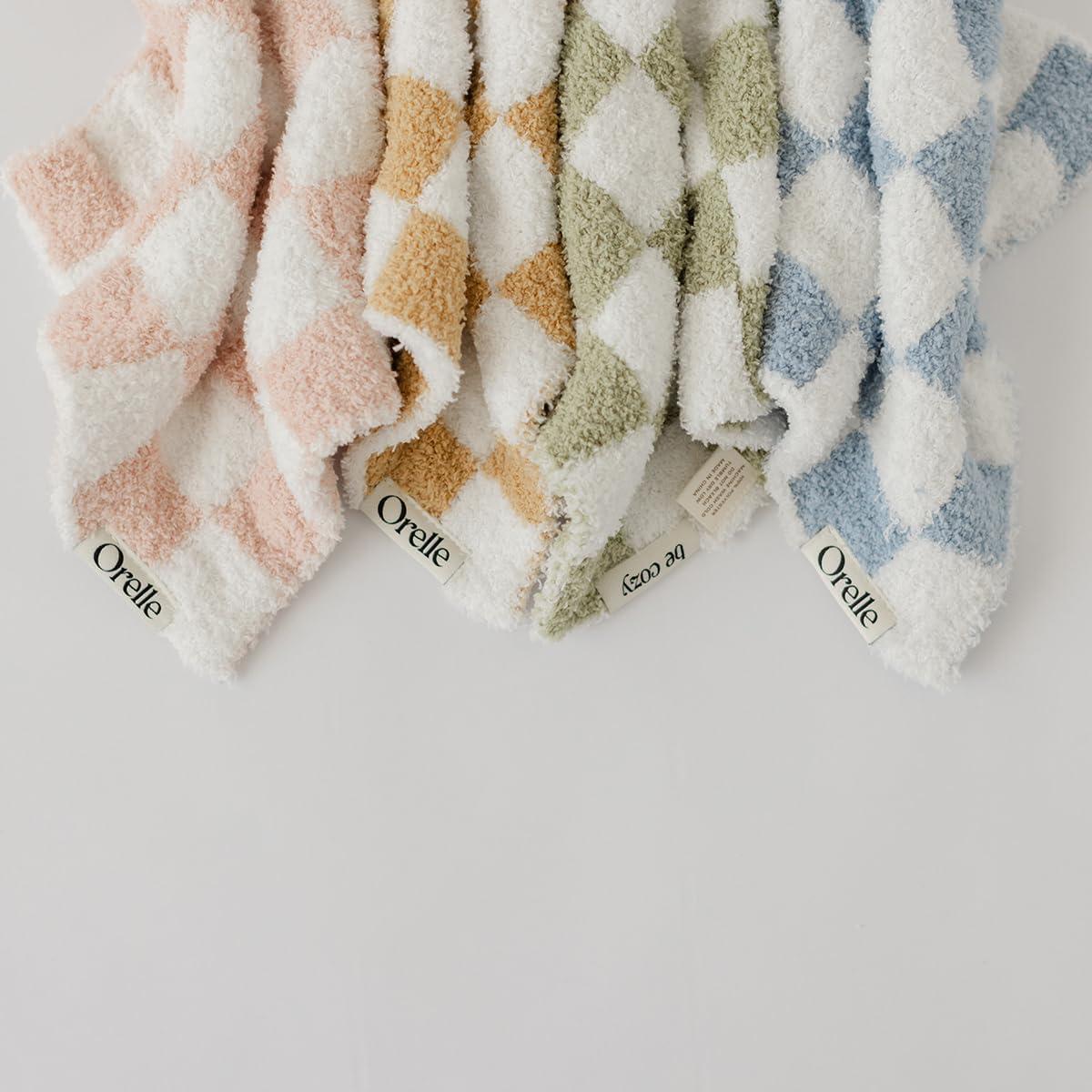 Manta de Chupete Orelle Baby Azul | Microfibra Suave 22.86 cm