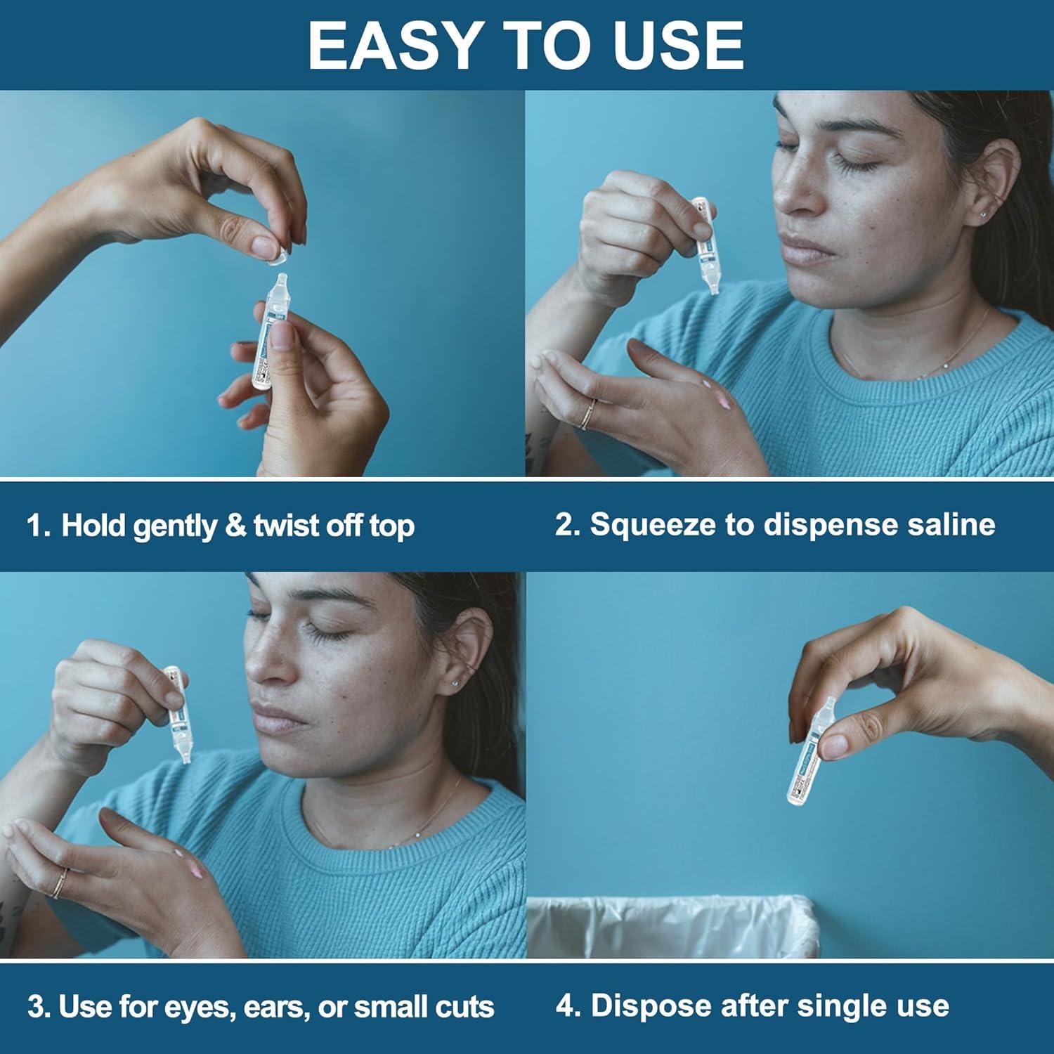 Ampollas Salinas Shusher Care 20x5ml - Solución Isotónica