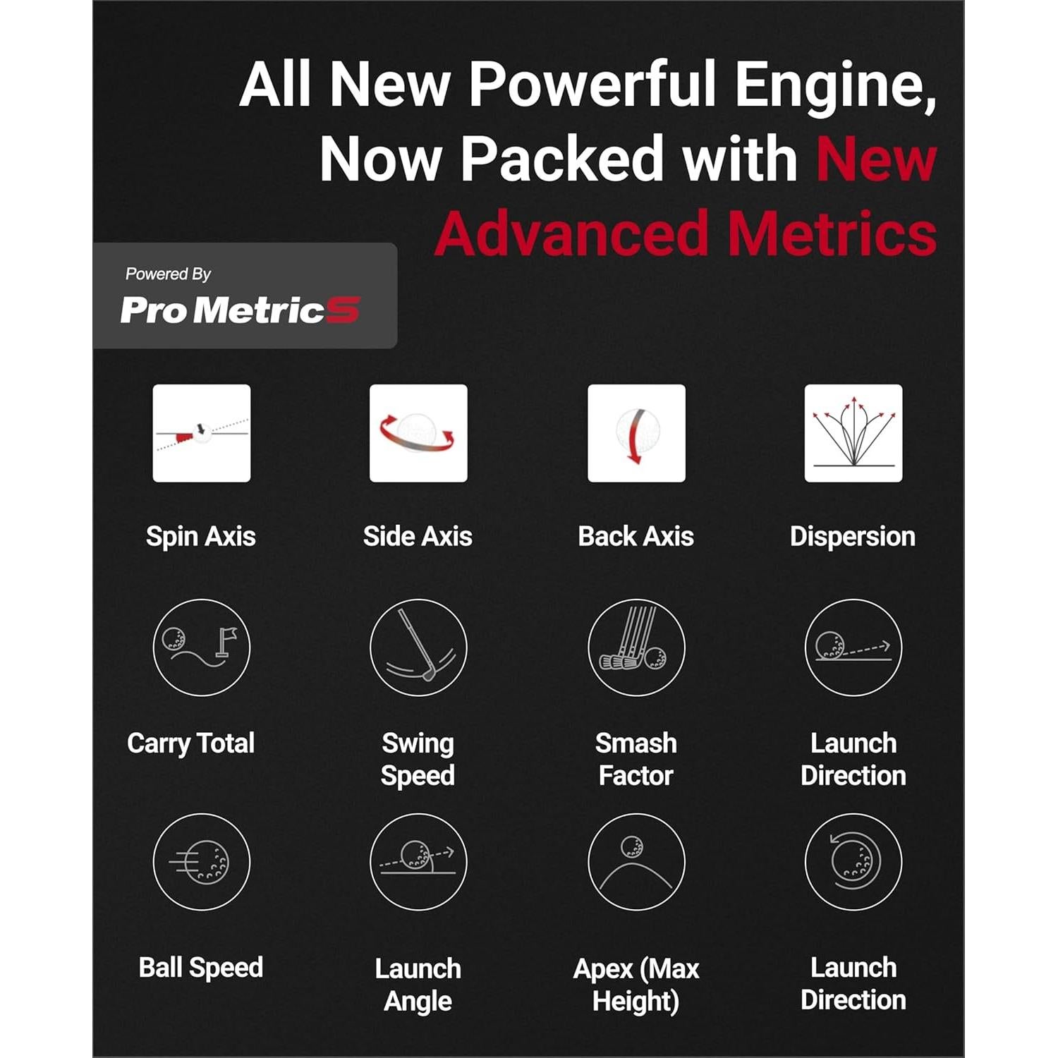 Monitor de Lanzamiento de Golf Voice Caddie SC4 Pro 3D