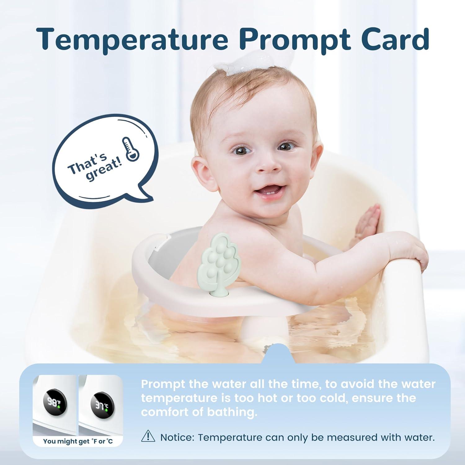 Asiento de Baño Antideslizante Coldew para Bebés Gris 0-9 kg