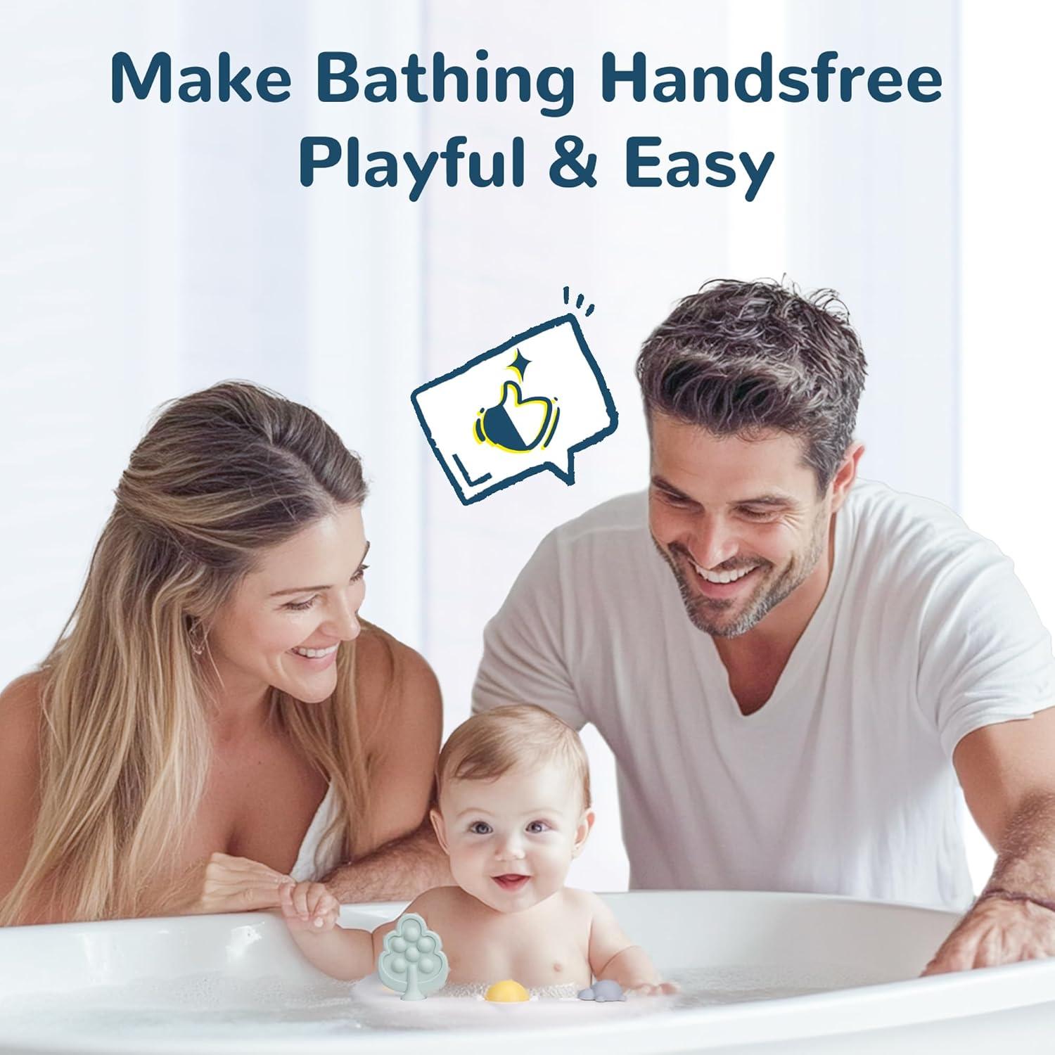 Asiento de Baño Antideslizante Coldew para Bebés Gris 0-9 kg