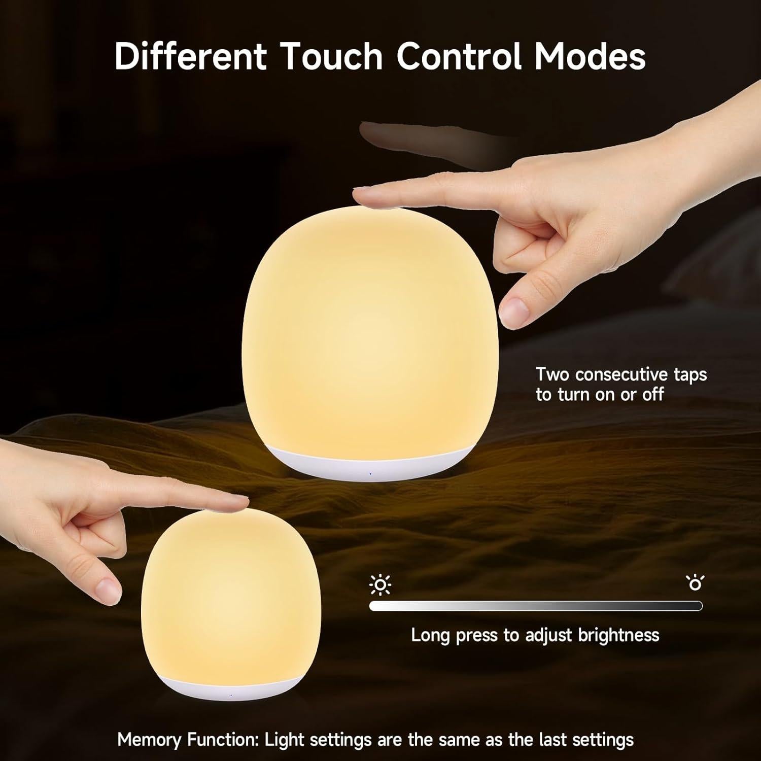 Luz Nocturna para Bebés Tyute T-100 Multicolor Recargable